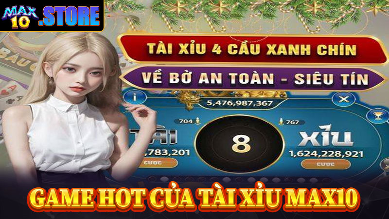 Điểm thu hút khách hàng đến với game tài xỉu max10